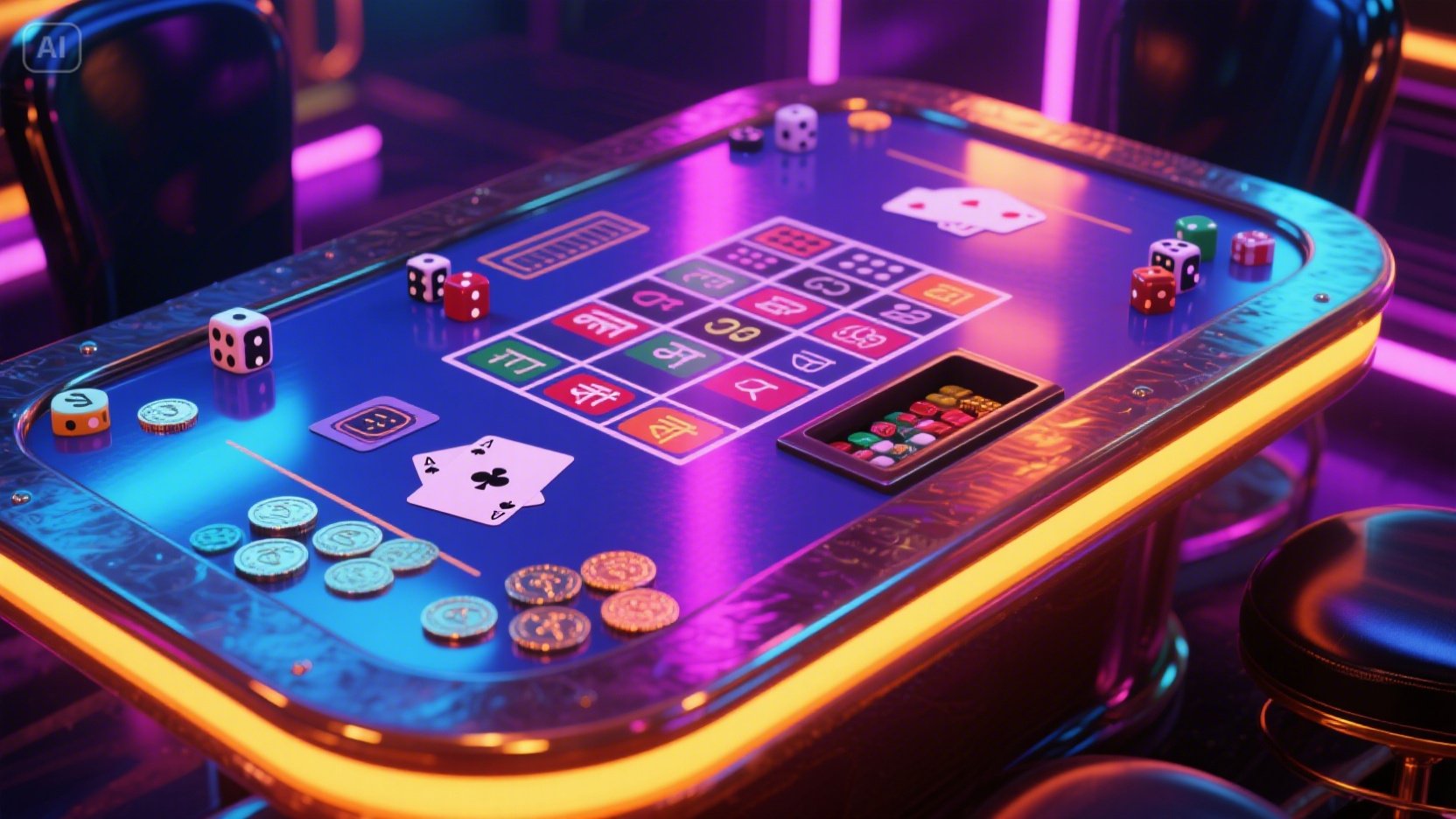 Casino  desktop and mobile interfaces